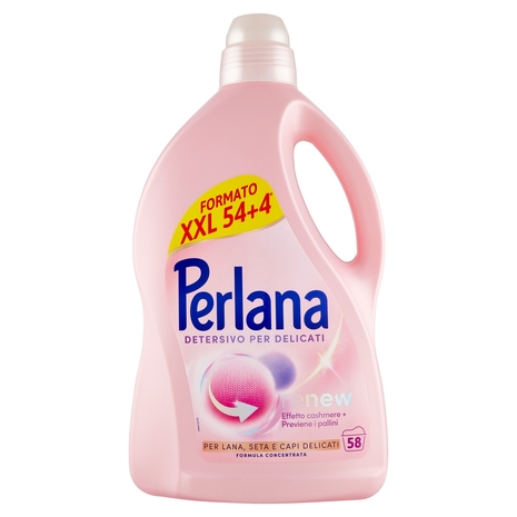 PERLANA Titolo: Perlana Detersivo Delicati 58 Lavaggi 2.900 mL Eliminare la sezione ''tipo di confez